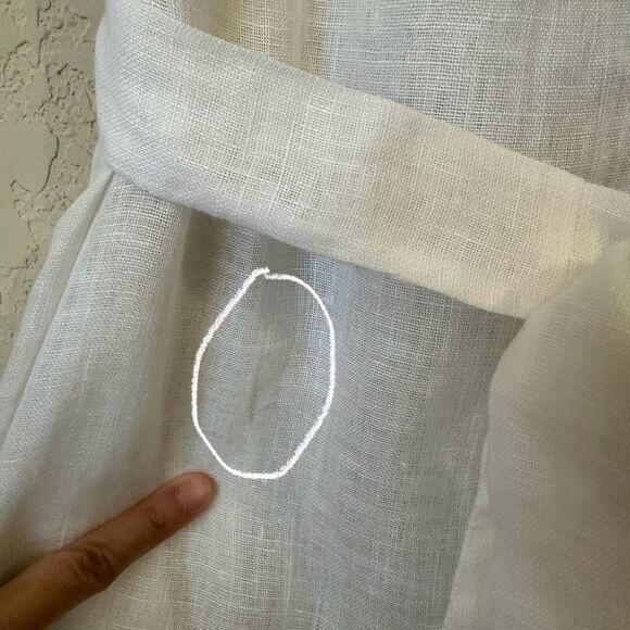 LISA MARIE FERNANDEZ Mira Ruffled Off-The-Shoulder Maxi Dress White - Picture 7 of 16